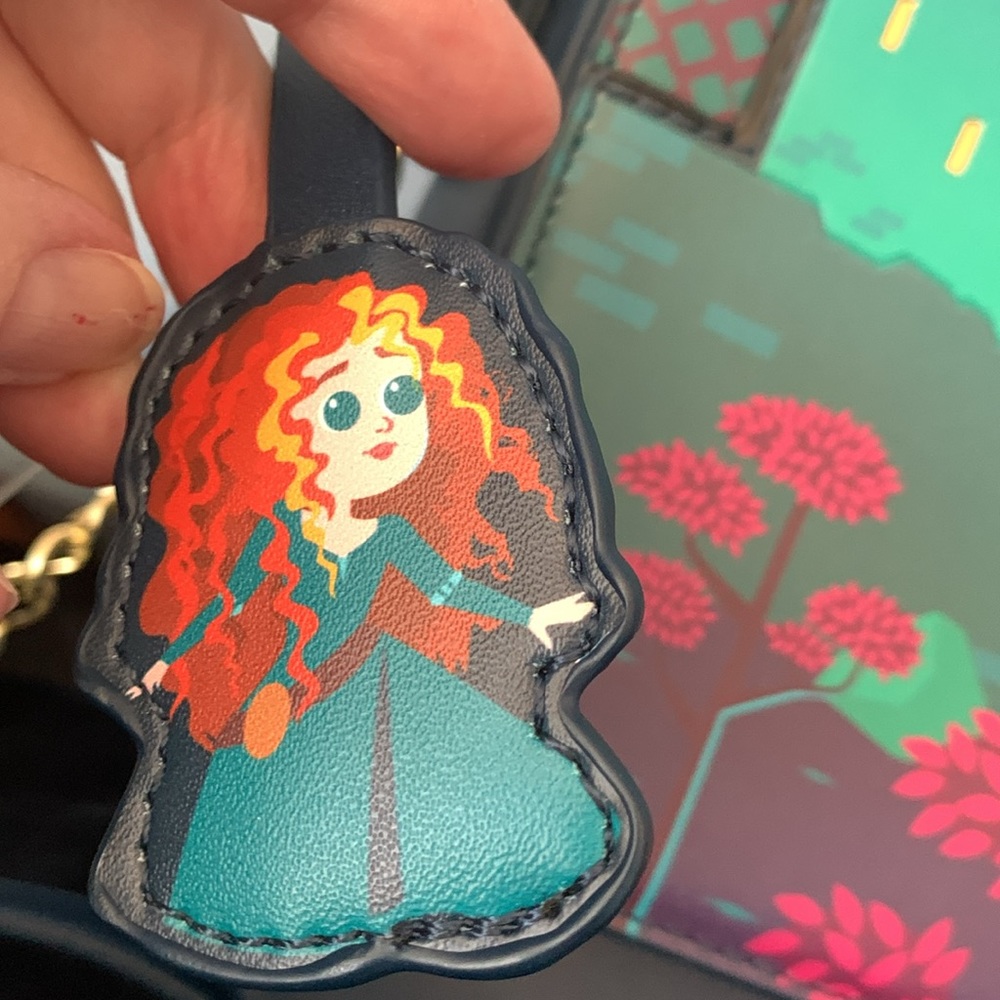 Disney Loungefly Pixar Brave Handbag with chain strap - Picture 2 of 6